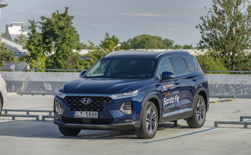 Hyundai Santa Fe — žurnāla KLUBS lielais auto tests — Santa