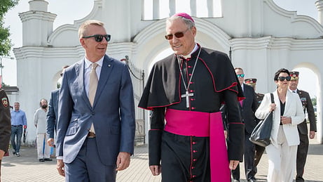 President Rinkēvičs Addresses Latvia’s Security in Aglona